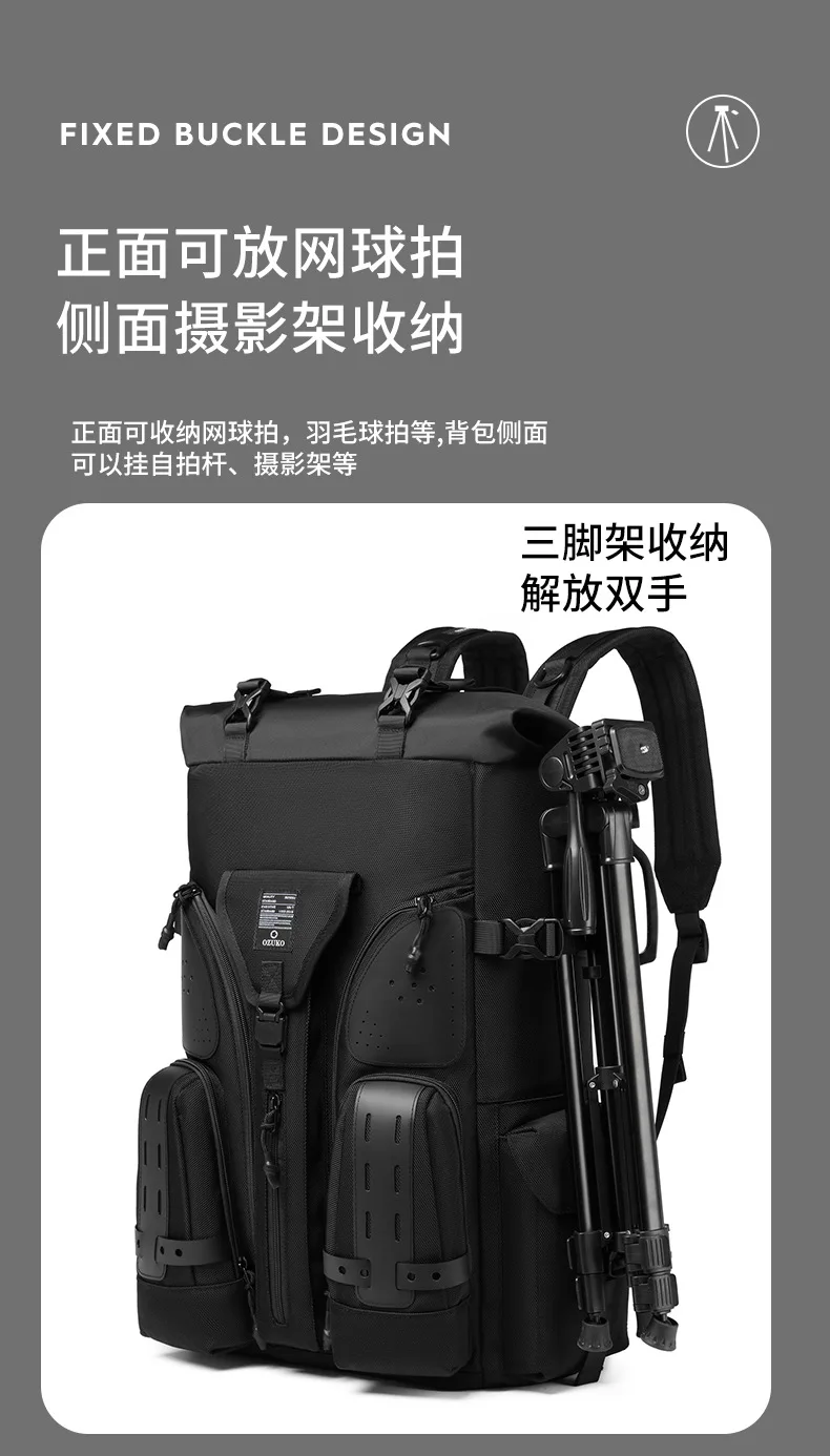OZUKO Tactical Backpack Army Attack Bag Molle System Bags Backpacks Outdoor Sport Backpack Camping Walking Backpacks 14 OZUKO Tactical Backpack Army Attack Bag Molle System Bags Backpacks Outdoor Sport Backpack Camping Walking Backpacks