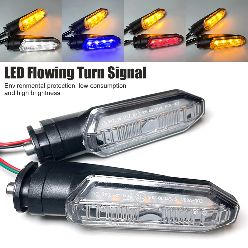 12V Dual Color DRL Amber Motorcycle Turn Signal Flowing Water Turn Signal Daytime Running Light For Honda CB150R CRF250L ADV150
12V Dual Color DRL Amber Motorcycle Turn Signal Flowing Water Turn Signal Daytime Running Light For Honda CB150R CRF250L ADV150
