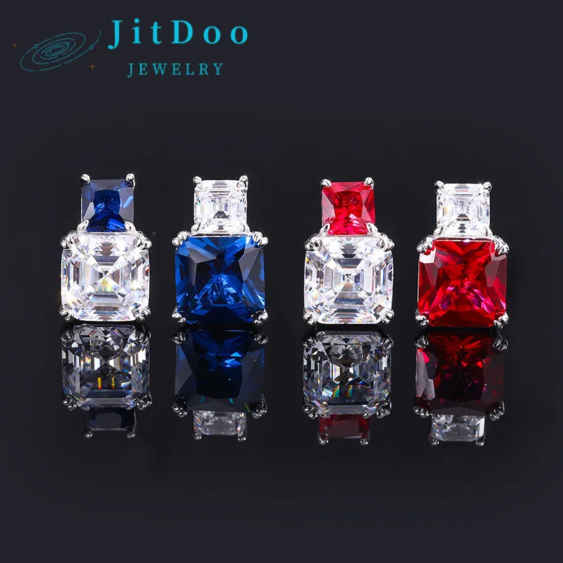 JitDoo 10*10 6*6 S925 цветной драгоценный камень синие красные сверкающие циркониевые серьги для женщин 2023 тренд Роскошные Свадебные Ювелирные изделия Подарки
JitDoo 10*10 6*6 S925 цветной драгоценный камень синие красные сверкающие циркониевые серьги для женщин 2023 тренд Роскошные Свадебные Ювелирные изделия Подарки