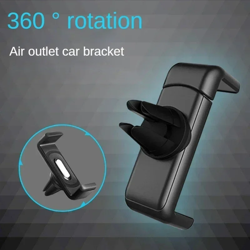 

Universal Cellphone Holder Car Air Outlet Mount Clip for Mobile Phone Holder ABS Car Mount Phone Support Interior Accessories