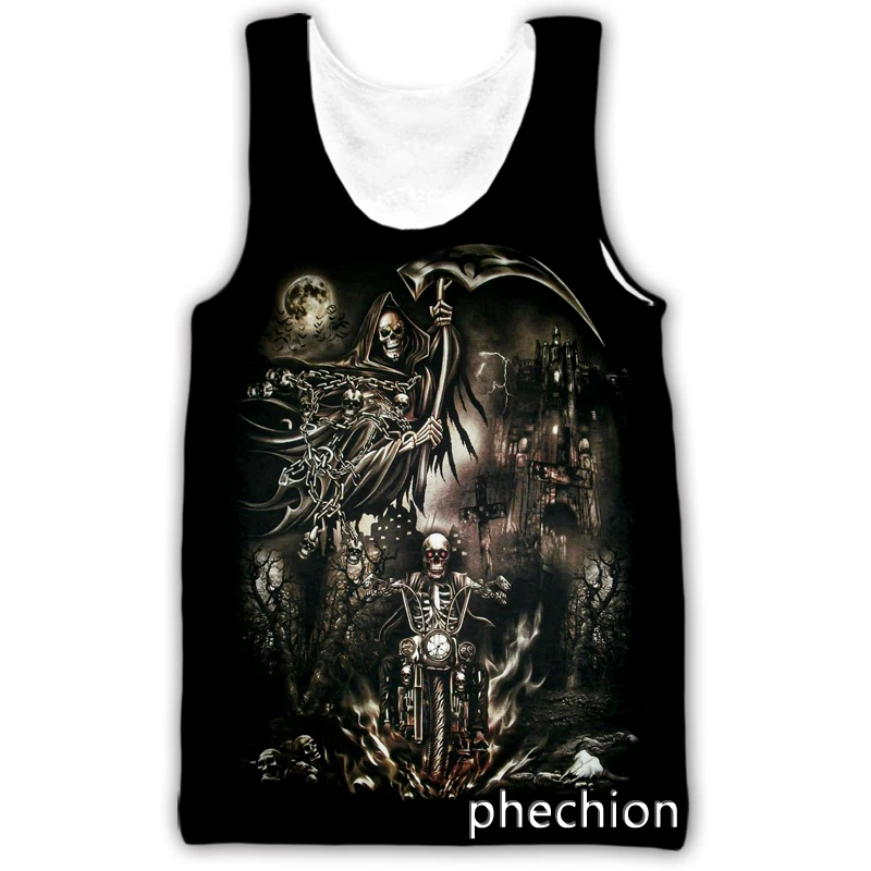 phechion New Fashion Men/Women Skull Art 3D Printed Sleeveless Vest Streetwear Men Loose Sporting Tank Tops A96
phechion New Fashion Men/Women Skull Art 3D Printed Sleeveless Vest Streetwear Men Loose Sporting Tank Tops A96