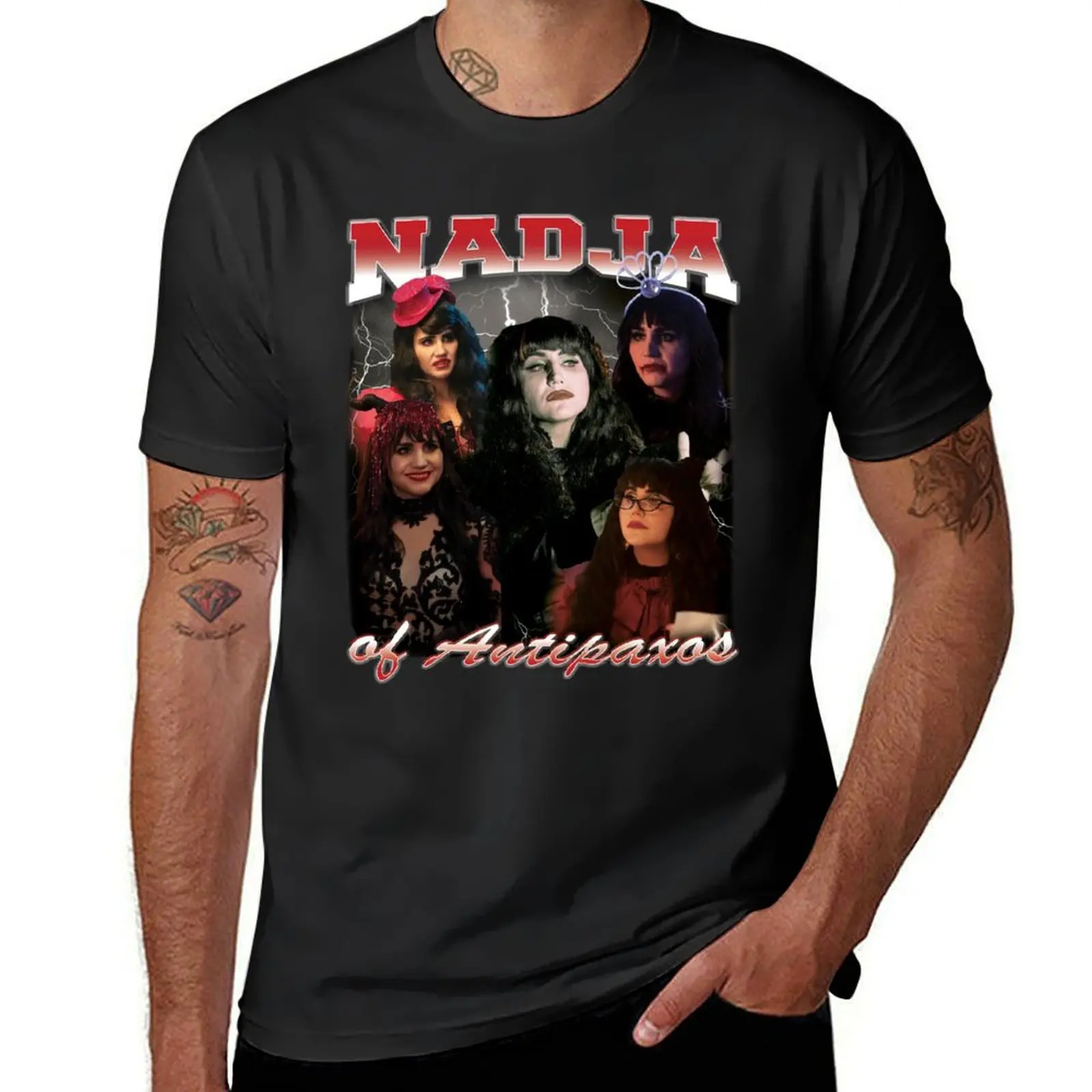 Nadja of Antipaxos 90's Design T-Shirt blanks sports fans korean fashion men clothes 
Nadja of Antipaxos 90's Design T-Shirt blanks sports fans korean fashion men clothes