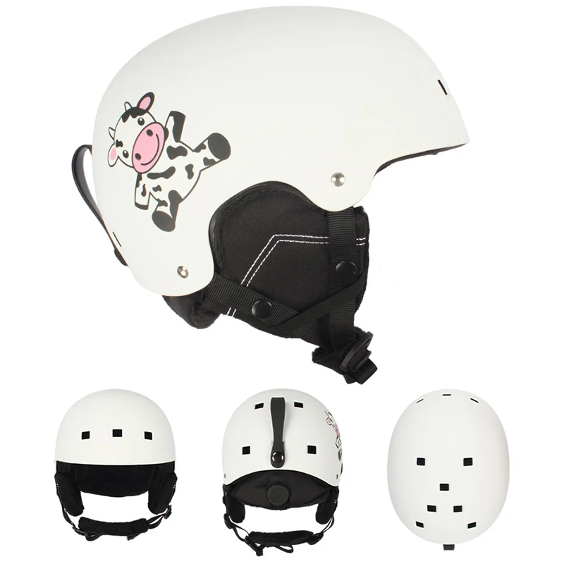 

2023 Winter Sport Kids Boy Girls Snowboard Removable Children Helmet Mountain Thermal Motorcycle Skiing Helmets EPS + ABS