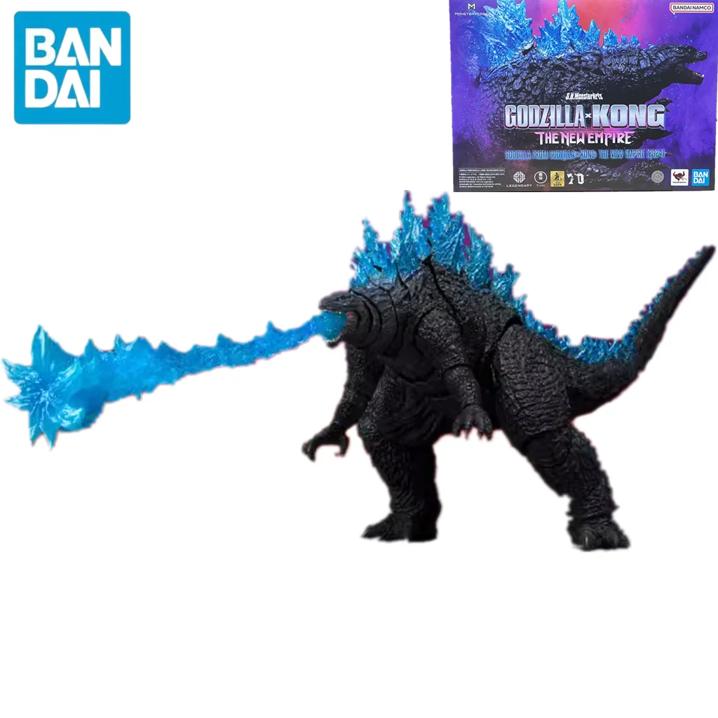 

Original BANDAI S.H.Monster Godzilla vs Kong The New Empire 2024 Action Figure Toys Movable Movie Figurine Collection Gift