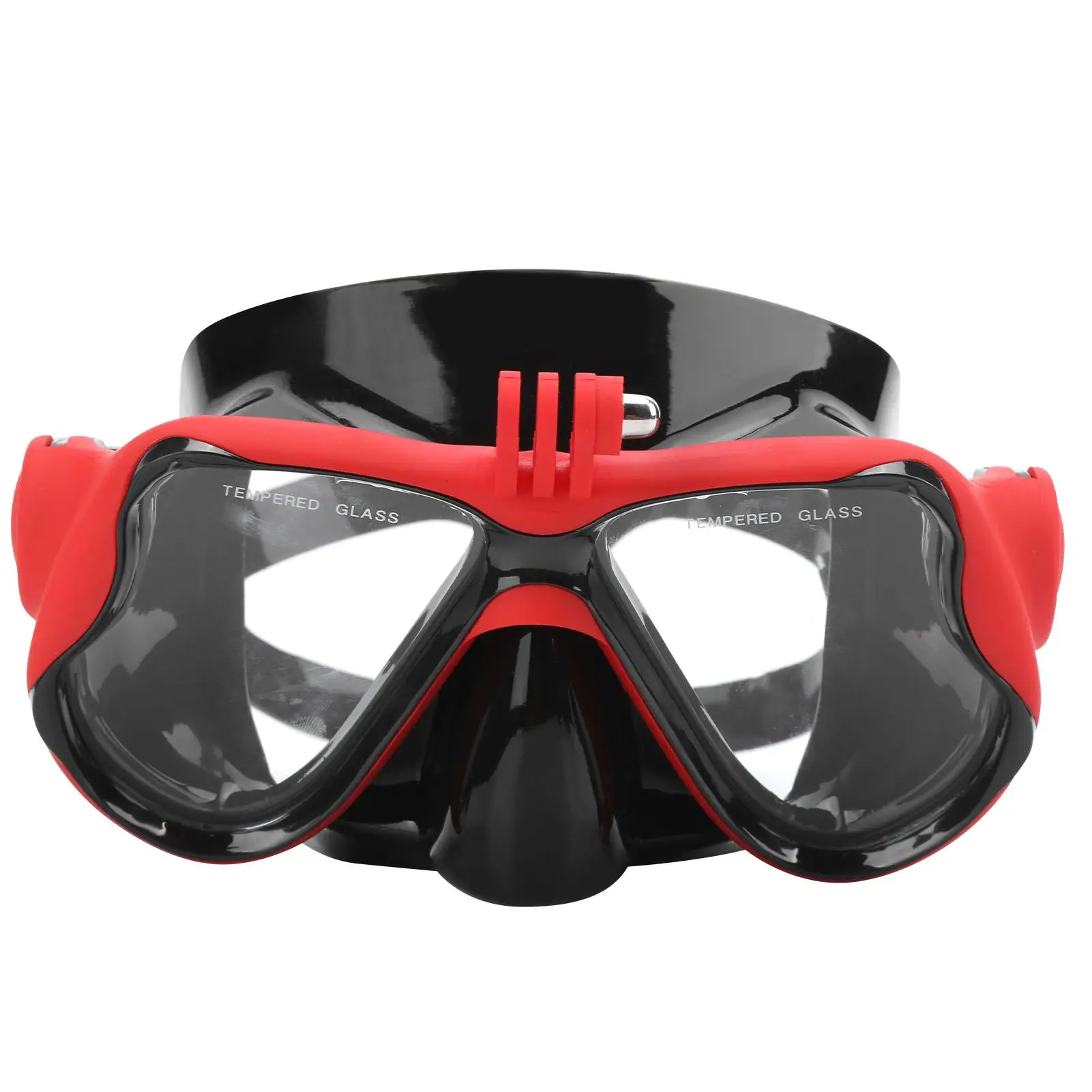 Diving Goggles with Camera Mount for Yi Camera - Silicone+Tempered Glass Snorkeling Goggles
Diving Goggles with Camera Mount for Yi Camera - Silicone+Tempered Glass Snorkeling Goggles