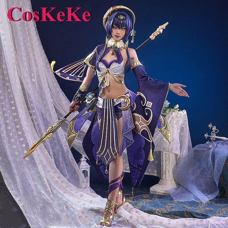 CosKeKe Candace Косплей Аниме игра Genshin ударопрочный костюм милая модная боевая униформа для женщин Хэллоуин
CosKeKe Candace Косплей Аниме игра Genshin ударопрочный костюм милая модная боевая униформа для женщин Хэллоуин
