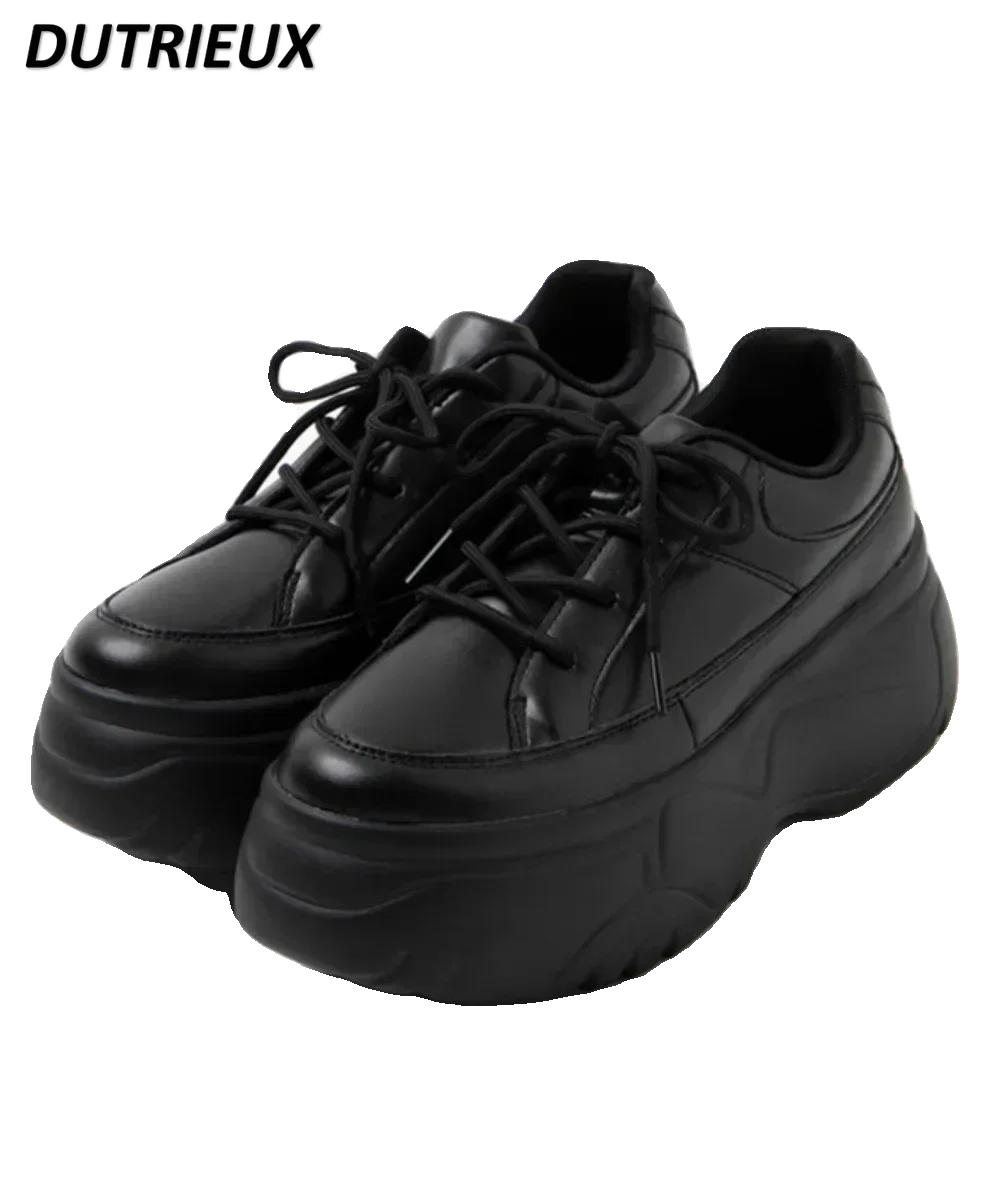 Japanese Style All Matching Comfort and Casual Platform Dad Shoes Fashion Shoes for Women Solid Color Simple Ladies' Sneaker
Japanese Style All Matching Comfort and Casual Platform Dad Shoes Fashion Shoes for Women Solid Color Simple Ladies' Sneaker