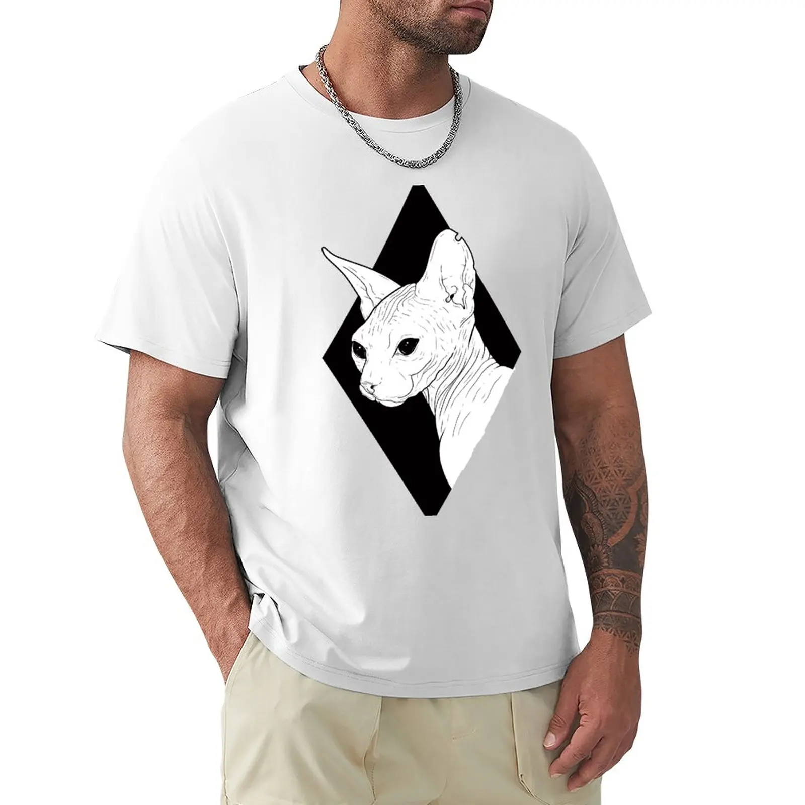 Футболка со сфинксом для мальчика, корейская мода, большие и высокие футболки для мужчин
Футболка со сфинксом для мальчика, корейская мода, большие и высокие футболки для мужчин