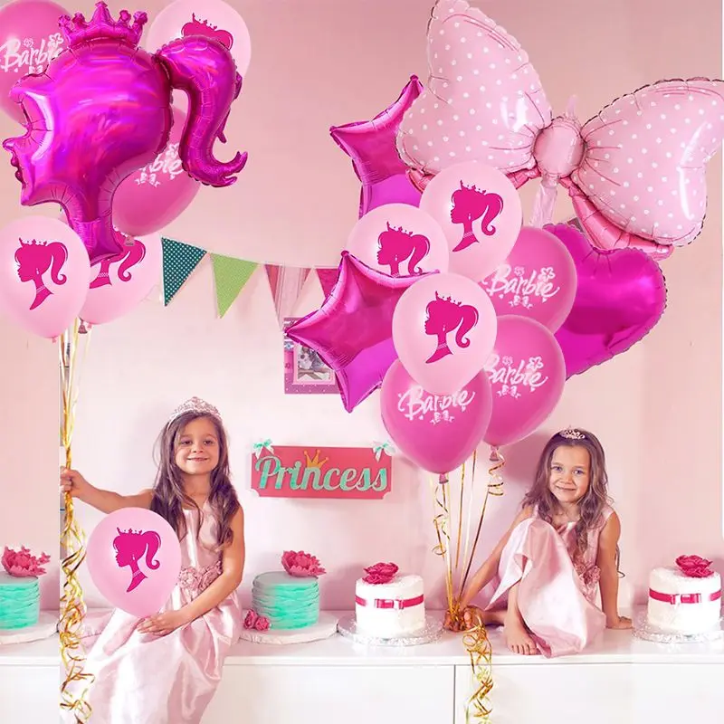 Barbie Kawaii Balloon Party Balloons Background Decoration Princess Themed Series Children Birthday Party Toys Girlfriend Gifts
Barbie Kawaii Balloon Party Balloons Background Decoration Princess Themed Series Children Birthday Party Toys Girlfriend Gifts