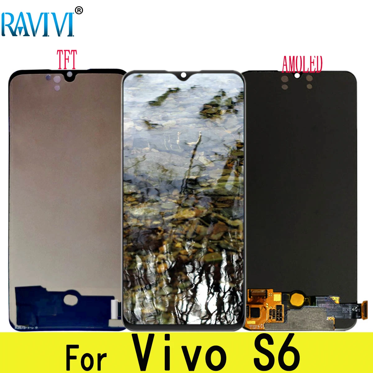 6,44 "S6 AMOLED для Vivo S6 LCD дисплей кодирующий преобразователь сенсорного экрана в сборе Замена для Vivo S6
6,44 "S6 AMOLED для Vivo S6 LCD дисплей кодирующий преобразователь сенсорного экрана в сборе Замена для Vivo S6