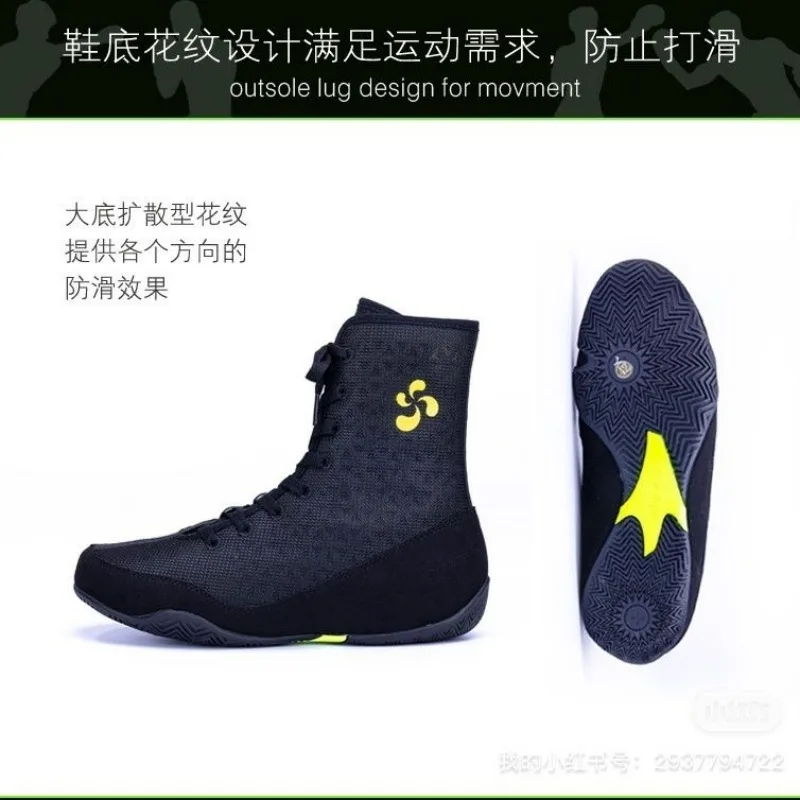 2024 New Arrival Wrestling Boots Men Black White Fighting Shoes Man Luxury Brand Boxing Shoes Mens Wearable Sport Shoes Men
2024 New Arrival Wrestling Boots Men Black White Fighting Shoes Man Luxury Brand Boxing Shoes Mens Wearable Sport Shoes Men