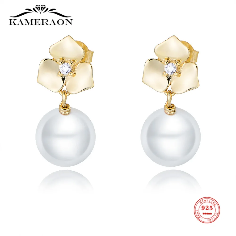 S925 Silver 2022 New Classic Elegant Flower Pearl Dangle Stud Earrings for Women Crystal Long Exquisite Wedding Jewelry Gifts
S925 Silver 2022 New Classic Elegant Flower Pearl Dangle Stud Earrings for Women Crystal Long Exquisite Wedding Jewelry Gifts