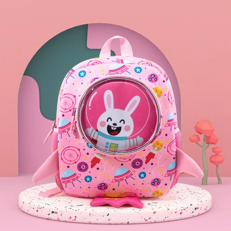 Cartoon Rocket Rabbit Children Bags Backpacks for School Girls Cute Dinosaur Lion School Bags Toddler Bag Mochila Escolar Nina 
Cartoon Rocket Rabbit Children Bags Backpacks for School Girls Cute Dinosaur Lion School Bags Toddler Bag Mochila Escolar Nina
