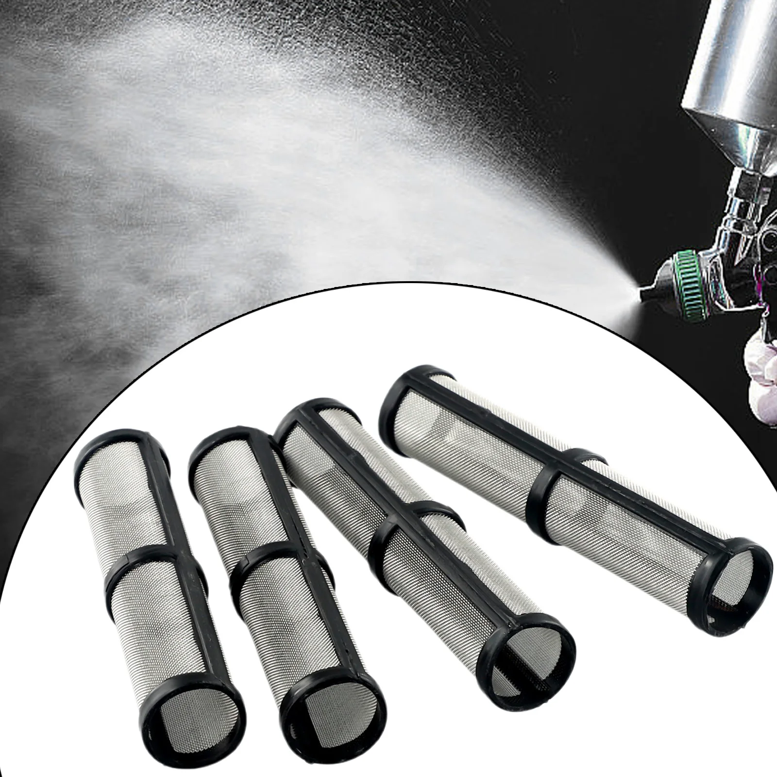 4 Pcs Sprayer Filter Kit For G 390 395 495 595 60 Mesh Airless Electric Paint Sprayer Spray Pump Filter Air Tool Accessories
4 Pcs Sprayer Filter Kit For G 390 395 495 595 60 Mesh Airless Electric Paint Sprayer Spray Pump Filter Air Tool Accessories