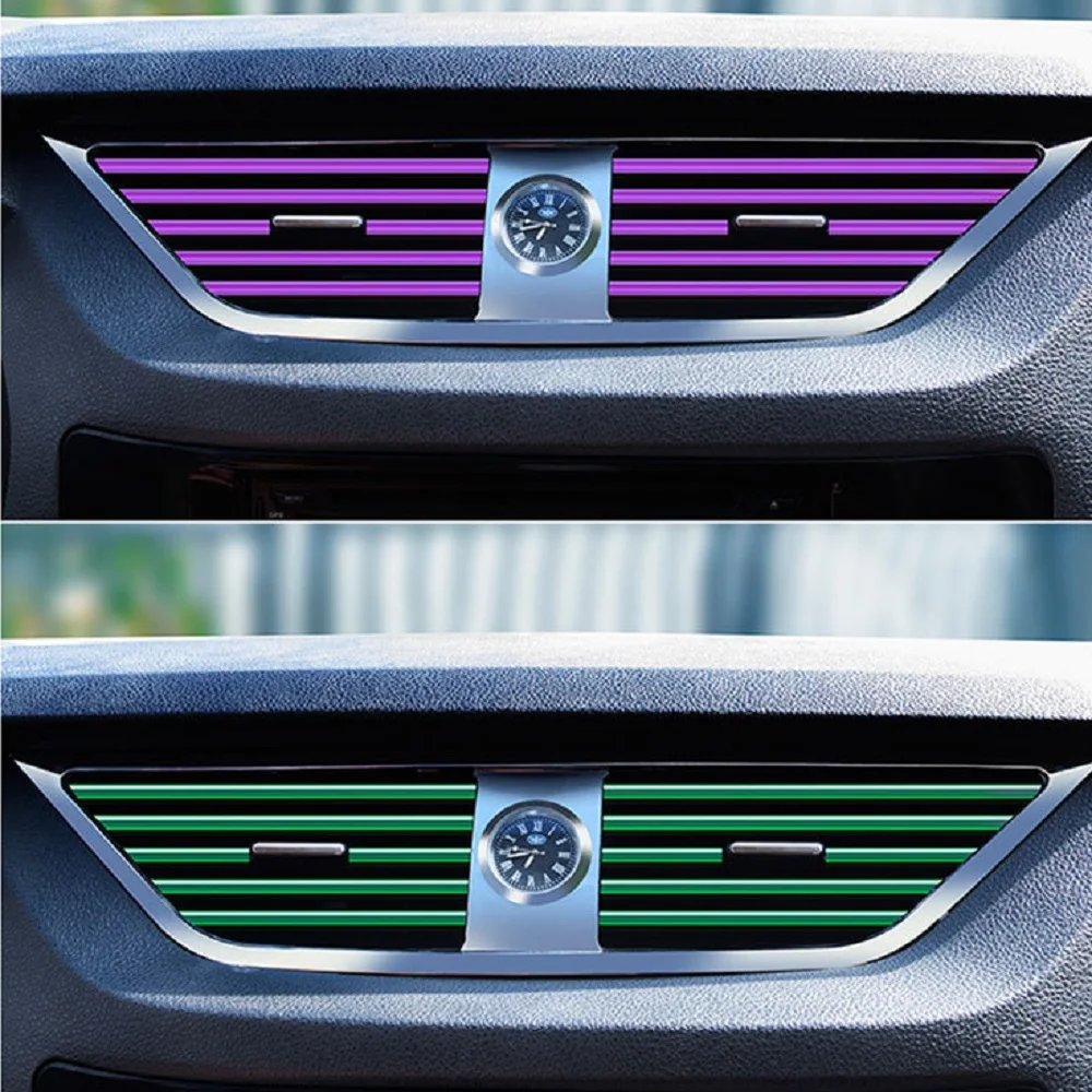 10Pcs/set 20cm Universal Car Air Conditioner Outlet Decorative U Shape Moulding Trim Strips Decor Car Styling Accessories
10Pcs/set 20cm Universal Car Air Conditioner Outlet Decorative U Shape Moulding Trim Strips Decor Car Styling Accessories