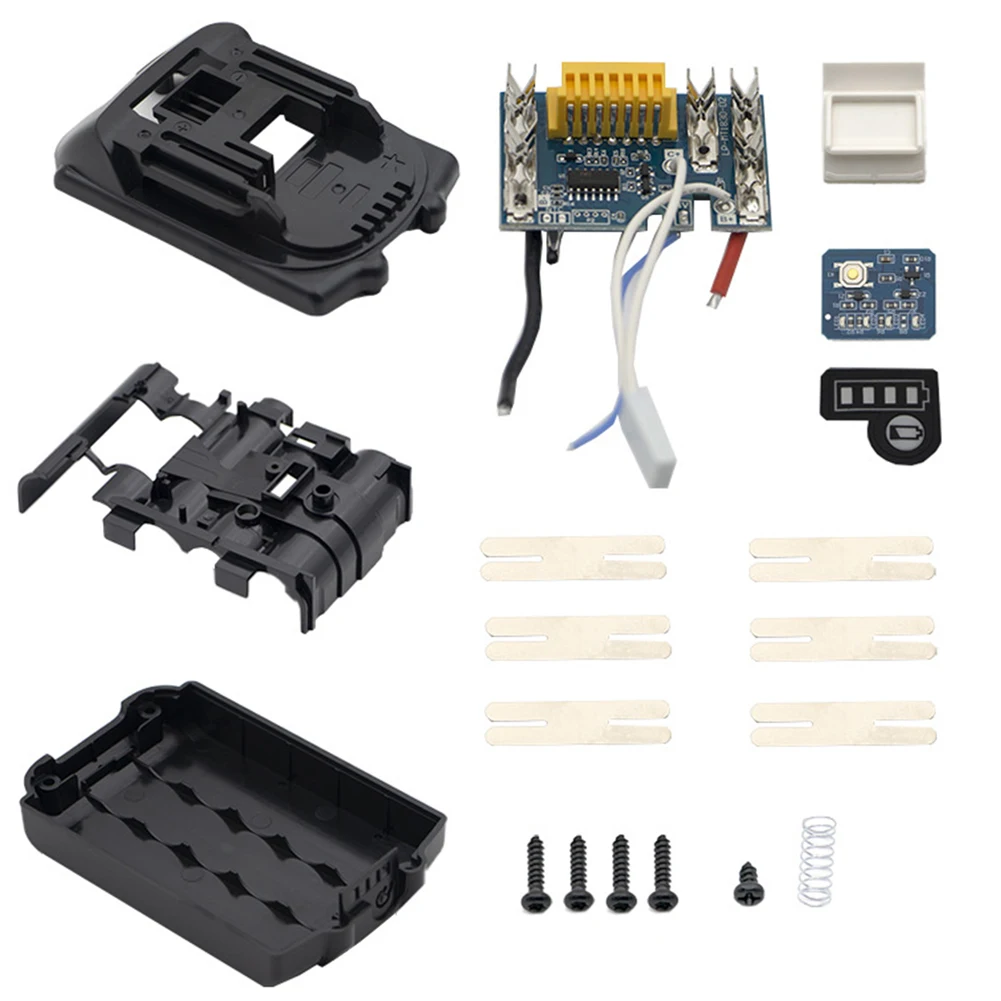 Li-ion Battery Plastic Case PCB Charging Protection Circuit Board For Makita BL1830 BL1840 BL1850 Lithium Battery
Li-ion Battery Plastic Case PCB Charging Protection Circuit Board For Makita BL1830 BL1840 BL1850 Lithium Battery
