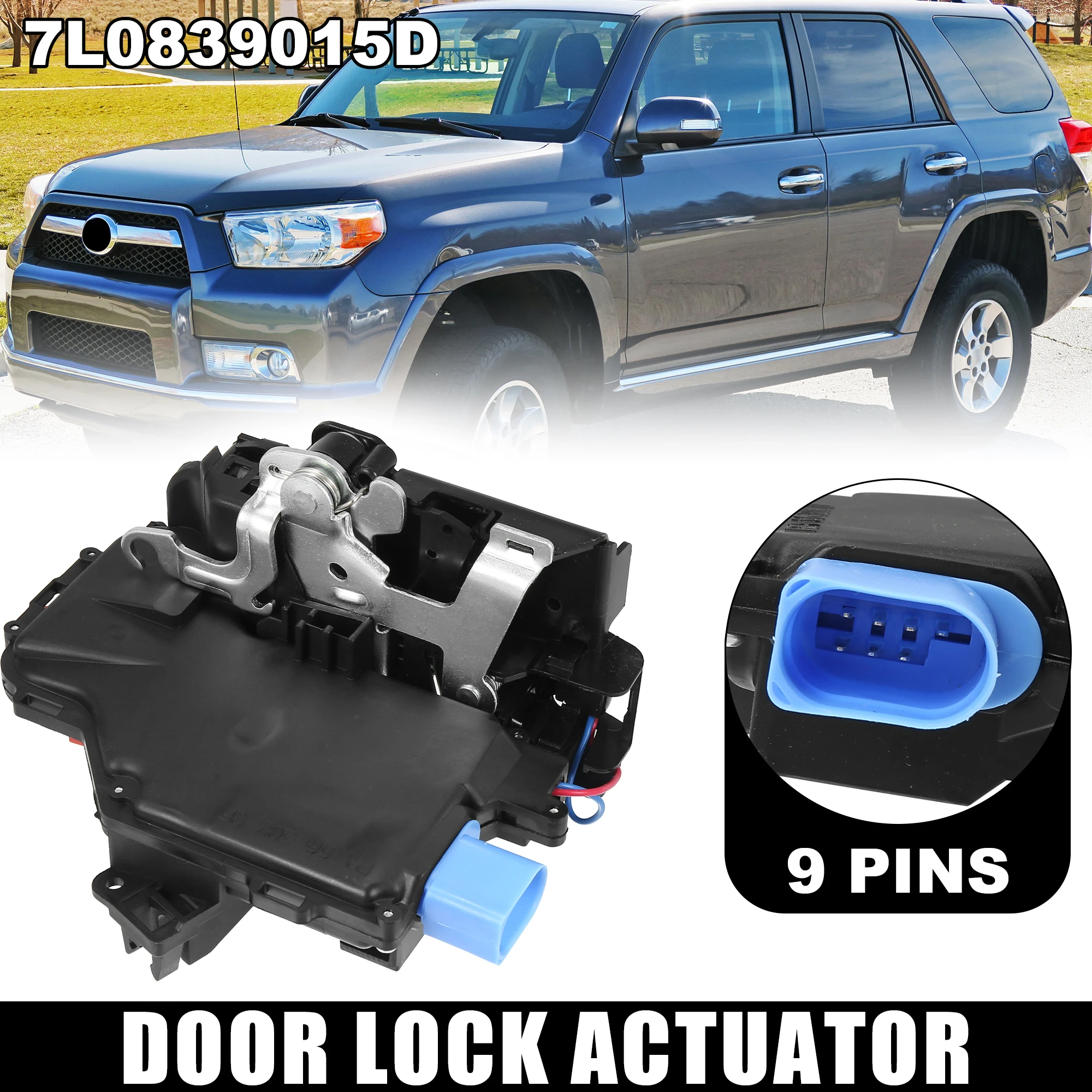 X Autohaux Car Rear Left Door Lock Actuator Mechanism Central Locking 7L0839015A for VW Golf MK5 Estate Hatchback 03-13 Models
X Autohaux Car Rear Left Door Lock Actuator Mechanism Central Locking 7L0839015A for VW Golf MK5 Estate Hatchback 03-13 Models