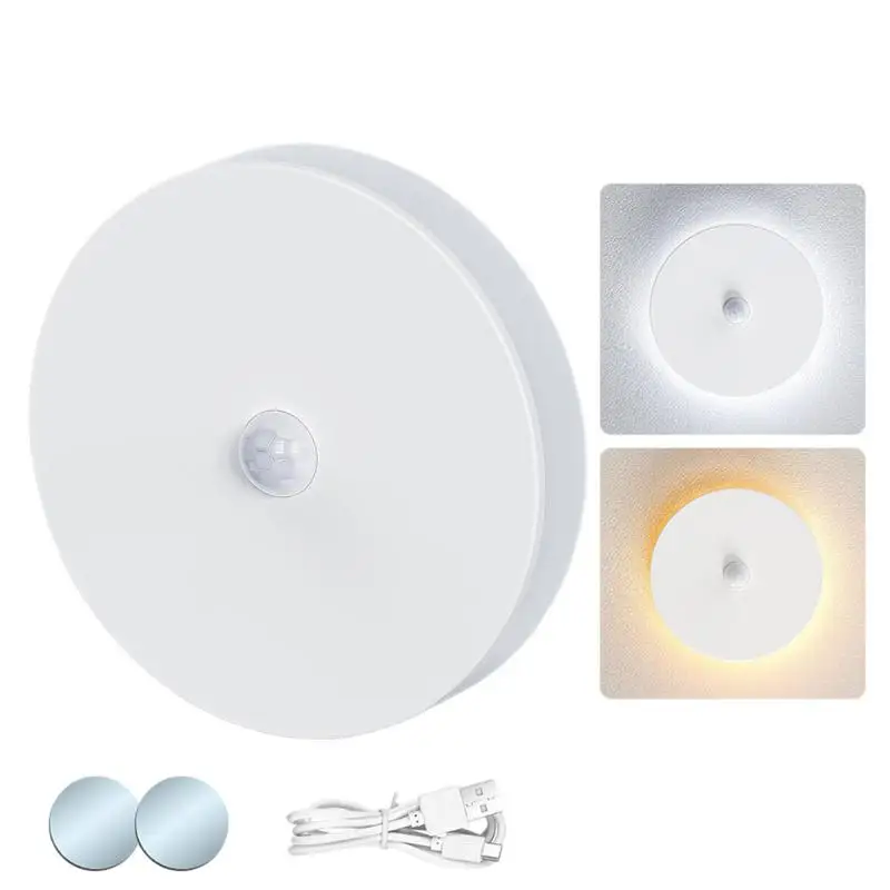 

Motion Detector Night Light Magnetic Cabinet Lighting Stair Lights For Bathroom Hallway Stairs Bedroom Kitchen Sensor Light