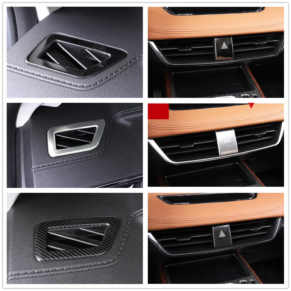 For Haval Jolion 2021 2022 Accessories Car Side Air Conditioning Center Air AC Outlet Vent Decoration Cover Trim Interior 
For Haval Jolion 2021 2022 Accessories Car Side Air Conditioning Center Air AC Outlet Vent Decoration Cover Trim Interior