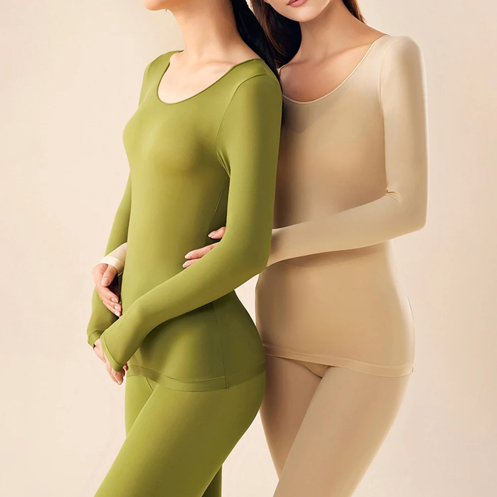 Women Thermal Underwear Sets Long Johns Tops Pants Suit Seamless Elastic Autumn Winter Thermo Clothing Top Tights
Women Thermal Underwear Sets Long Johns Tops Pants Suit Seamless Elastic Autumn Winter Thermo Clothing Top Tights