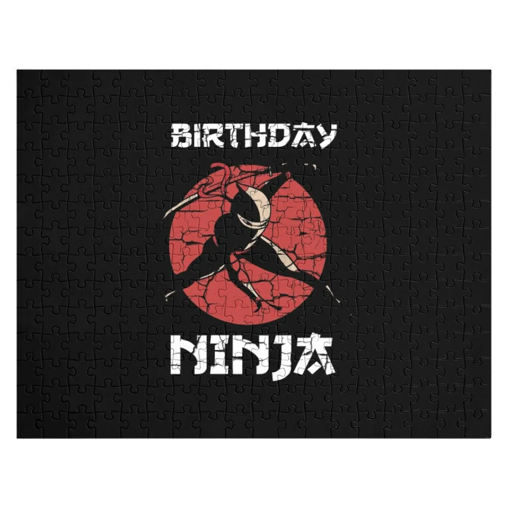 

Birthday ninja warrior Jigsaw Puzzle Wood Puzzle Adults Wooden Jigsaw Puzzles For Adults Personalized Toys