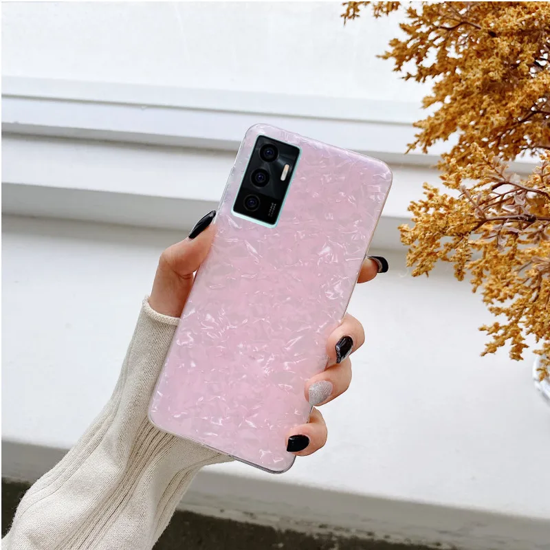 

Gradient transparency Phone Case For Huawei Y7A Y8P Y8S Y9A Cover Protection Advanced gradient shell Case