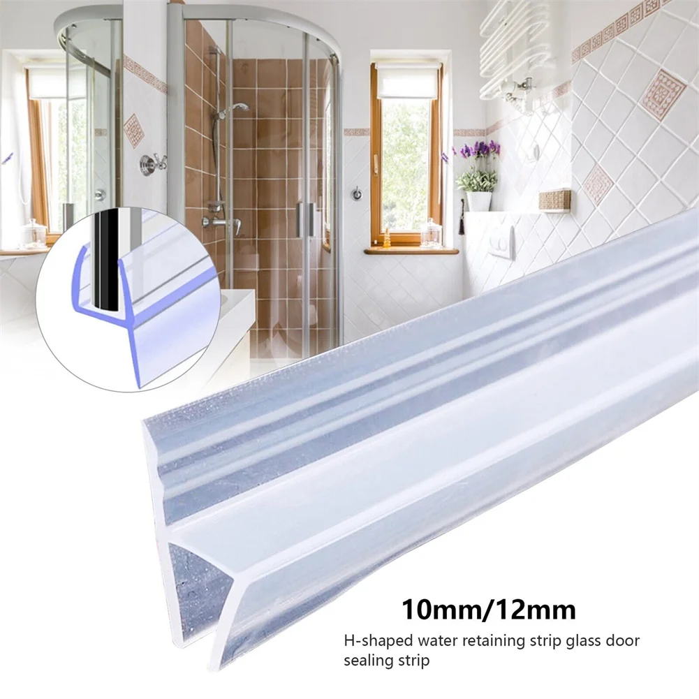 2m Shower Door Seal Shower Cabin Seal Glass Shower Door Bottom Sealing Strip 10mm/12mm Silicone Weatherstrip Under Exterior Door
2m Shower Door Seal Shower Cabin Seal Glass Shower Door Bottom Sealing Strip 10mm/12mm Silicone Weatherstrip Under Exterior Door