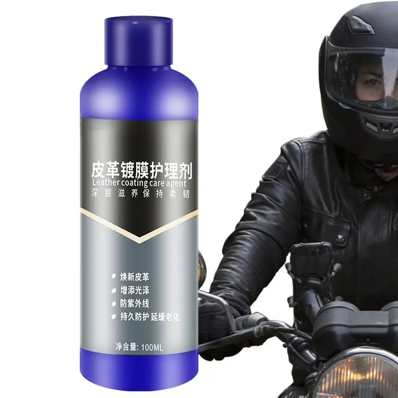 

Motorcycle Cleaner Spray 100ml No-Rinse Windshield Cleaner For Car Motorcycle Headgear Cleaning Supplies For Motorcycle