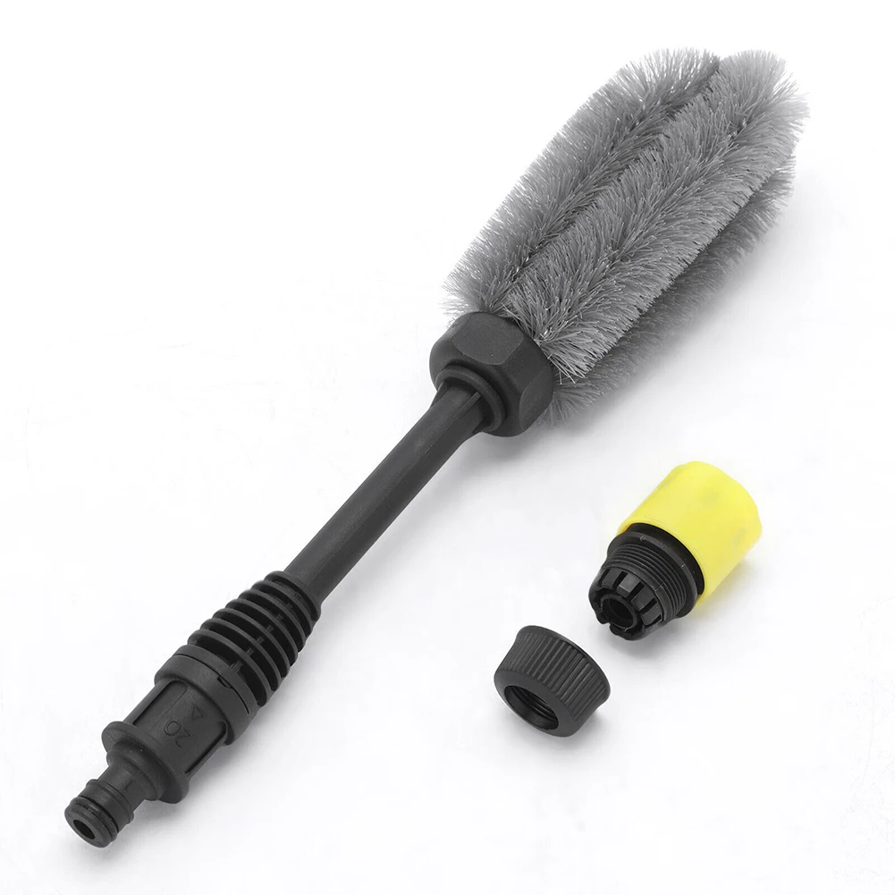 Car Wheel Cleaning Brush Excellent Quality Plastic Universal Black+Gray Deep Cleaning Car Alloy Wheel Cleaner Tool
Car Wheel Cleaning Brush Excellent Quality Plastic Universal Black+Gray Deep Cleaning Car Alloy Wheel Cleaner Tool