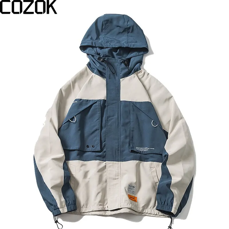 Spring Hooded Varsity Jacket Men Korean Patchwork School Bomber Jacket 2023 Hip Hop Windbreaker Tooling Jacket Men Clothing
Spring Hooded Varsity Jacket Men Korean Patchwork School Bomber Jacket 2023 Hip Hop Windbreaker Tooling Jacket Men Clothing