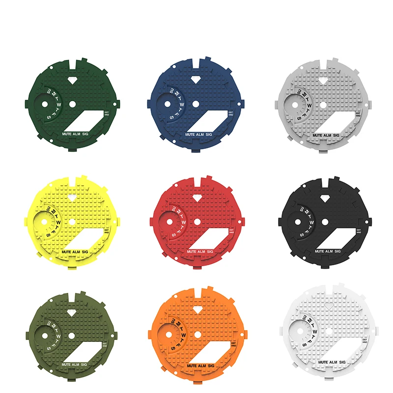 Personality modification For Casio GA2100 Waffle Dial watch accessory black orange green red blue yellow gray white color
Personality modification For Casio GA2100 Waffle Dial watch accessory black orange green red blue yellow gray white color
