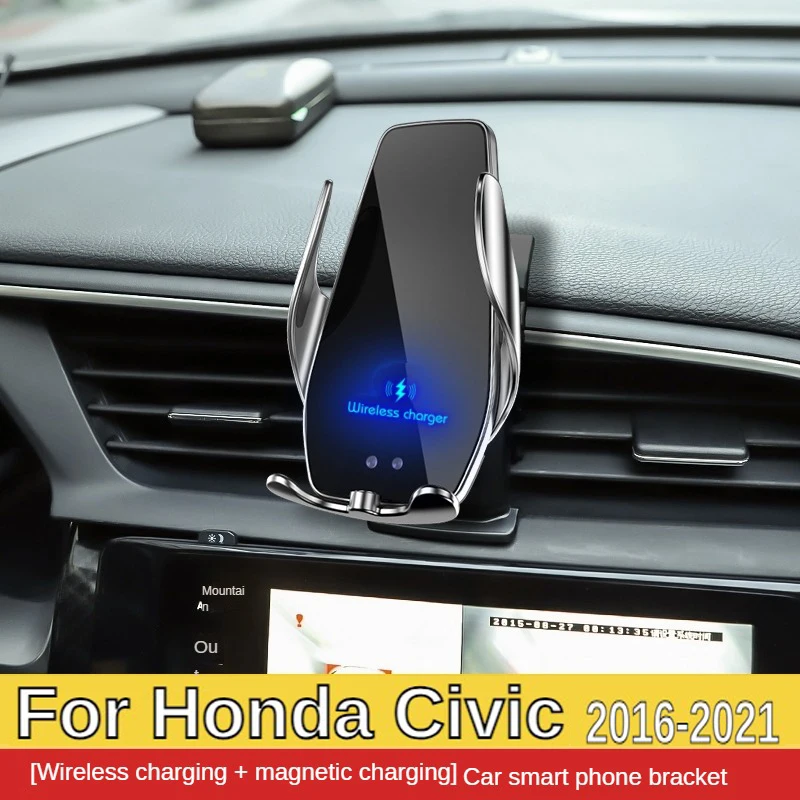 2016-2021 For Honda Civic Mobile Phone Holder Wireless Charger Car Mount Navigation Bracket GPS Support 360
2016-2021 For Honda Civic Mobile Phone Holder Wireless Charger Car Mount Navigation Bracket GPS Support 360