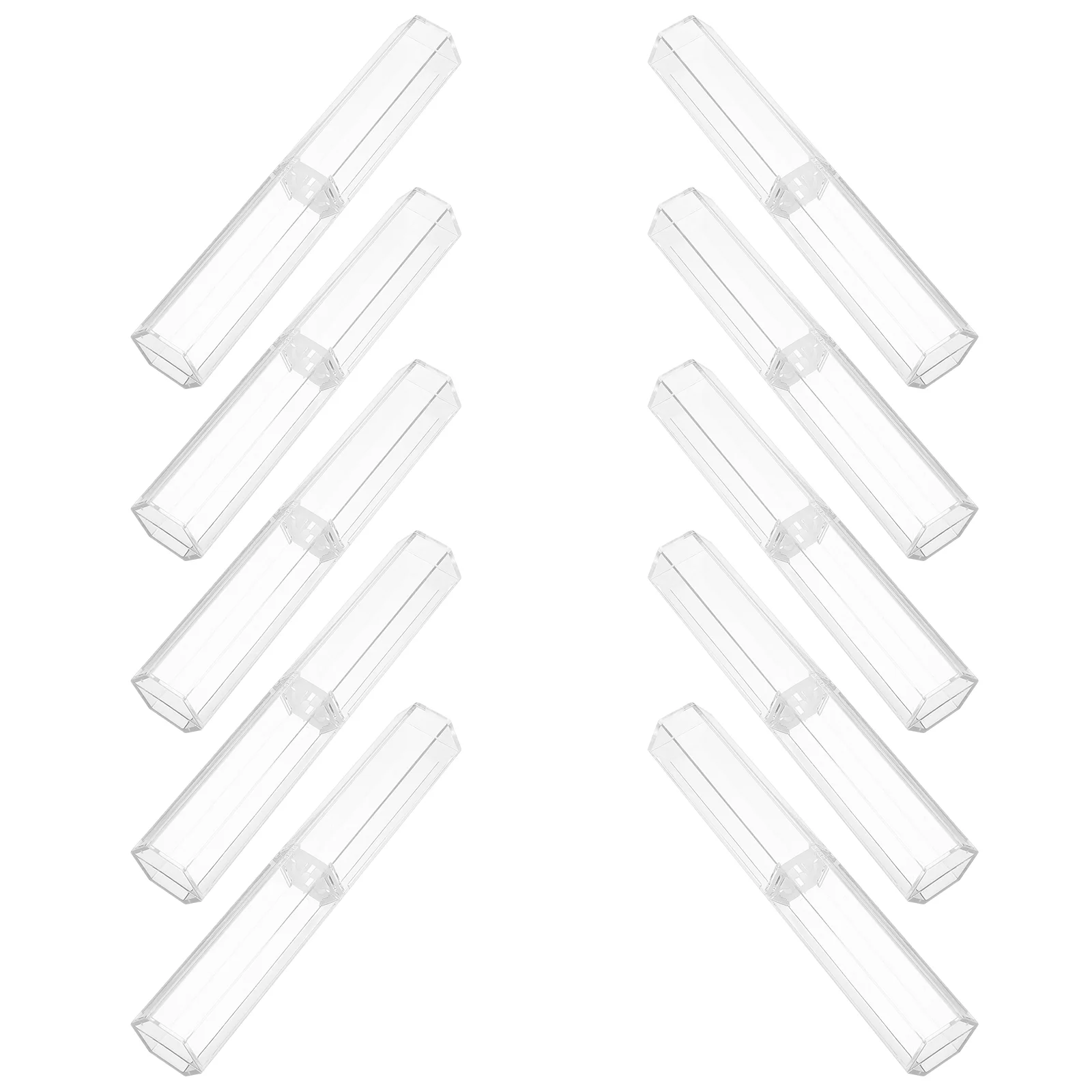 10 Pcs Transparent Pencil Case Gift Boxes Empty Calligraphy Pens Clear Plastic Single Display Storage Tube
10 Pcs Transparent Pencil Case Gift Boxes Empty Calligraphy Pens Clear Plastic Single Display Storage Tube