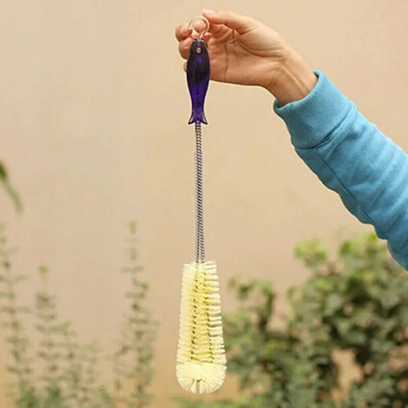 Nylon Bottle Cleaning Brush Stainless Steel 40Cm Long Handle Flexible Bottle Cleaning Brush Kitchen T-Hermos Teapot Cleaner Tool
Nylon Bottle Cleaning Brush Stainless Steel 40Cm Long Handle Flexible Bottle Cleaning Brush Kitchen T-Hermos Teapot Cleaner Tool