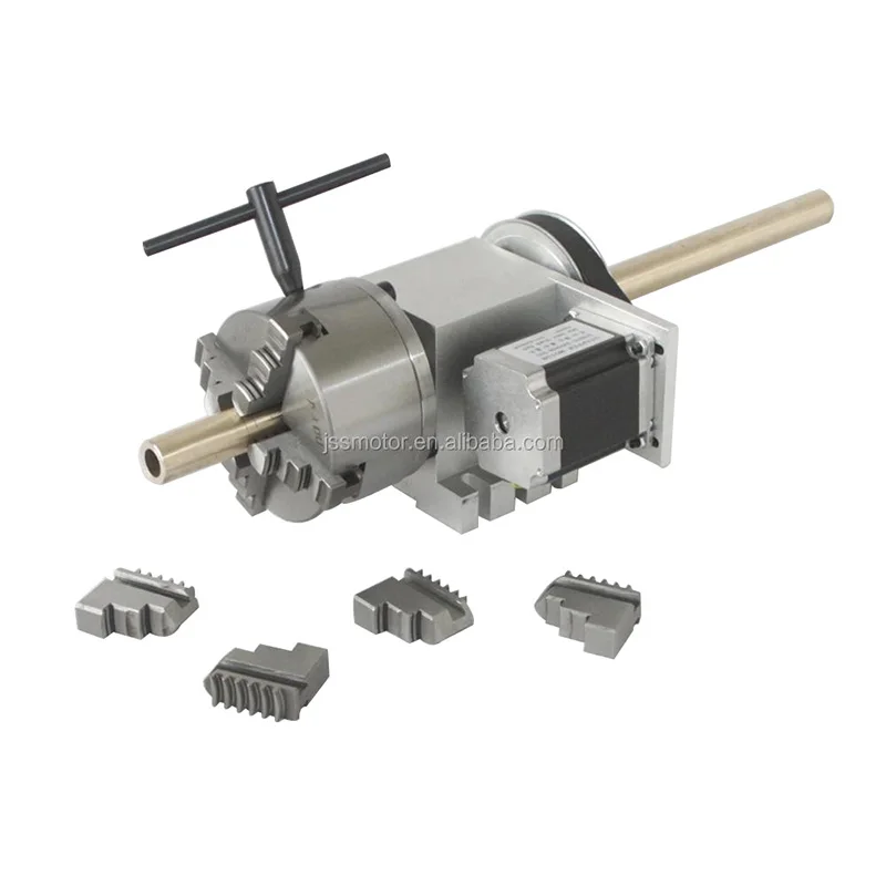 Cnc A Axis Rotary Axis Tailstock 4th Axis With 80 100mm 4-jaw Chuck For Wood metal Router Milling Machine
Cnc A Axis Rotary Axis Tailstock 4th Axis With 80 100mm 4-jaw Chuck For Wood metal Router Milling Machine