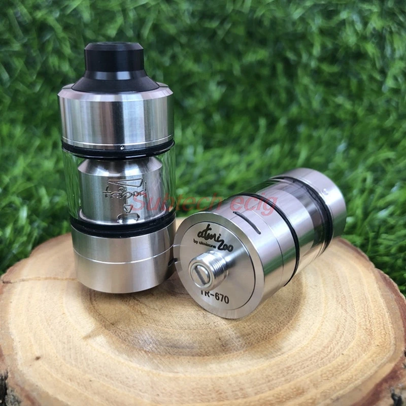 Tripod MTL RTA 22mm 2ml Rebuildable Tank Atomizer SS316 Single Coil Build Deck Vs Taifun GTR Kayfun Lite RTA Vape Pen Vapor
Tripod MTL RTA 22mm 2ml Rebuildable Tank Atomizer SS316 Single Coil Build Deck Vs Taifun GTR Kayfun Lite RTA Vape Pen Vapor