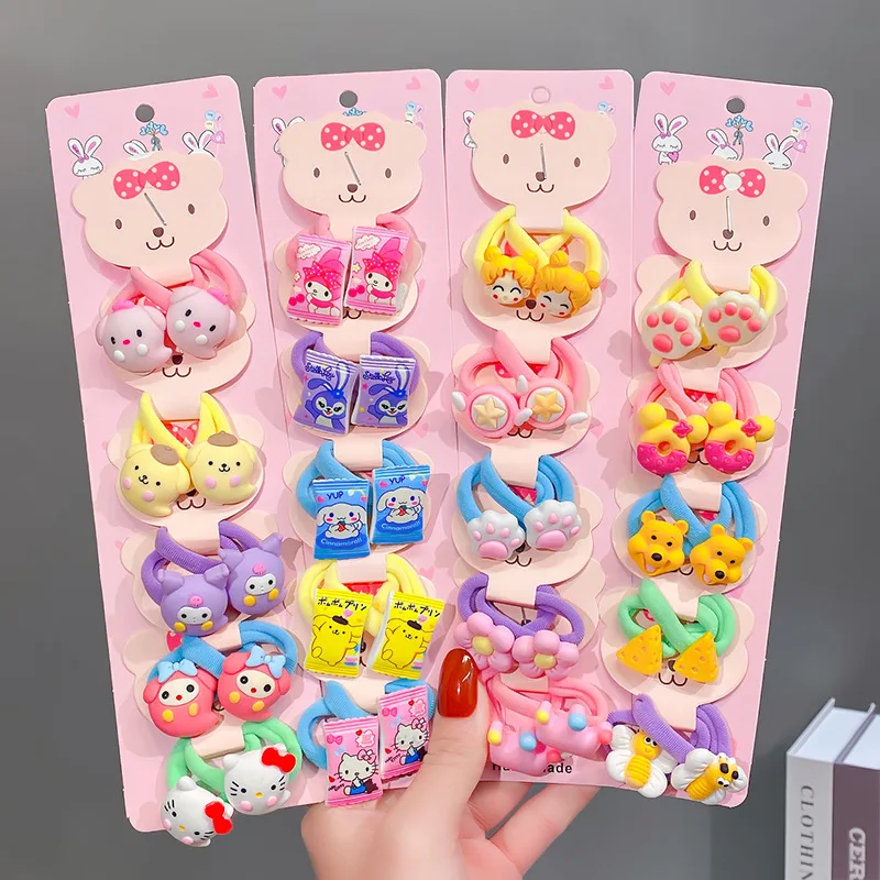 10Pcs/Set Cute Cartoon Elastic Hair Bands Girls Hair Accessories Children Ponytail Holder Scrunchie Kids Headband Ornaments Gift
10Pcs/Set Cute Cartoon Elastic Hair Bands Girls Hair Accessories Children Ponytail Holder Scrunchie Kids Headband Ornaments Gift