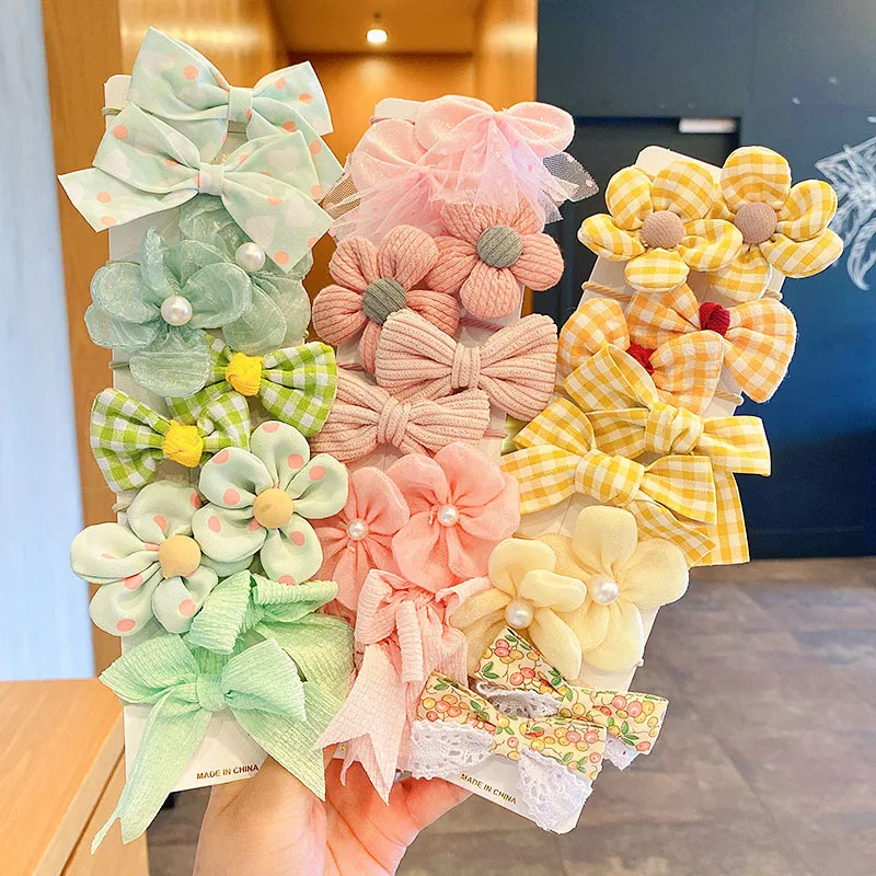 10pcs Bow Flower Elastic Hairbands Children Girls Sweet Hair Ties Fashion Rubber Bands Bowknot Hair Bands Hair Accessories
10pcs Bow Flower Elastic Hairbands Children Girls Sweet Hair Ties Fashion Rubber Bands Bowknot Hair Bands Hair Accessories