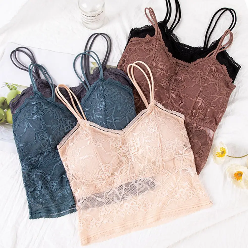 Эластичный кружевной бюстгальтер, мягкий кружевной топ с цветочной вышивкой, мягкий дышащий эластичный бюстгальтер без рукавов для женщин, нейлоновый кружевной бюстгальтер 
Эластичный кружевной бюстгальтер, мягкий кружевной топ с цветочной вышивкой, мягкий дышащий эластичный бюстгальтер без рукавов для женщин, нейлоновый кружевной бюстгальтер