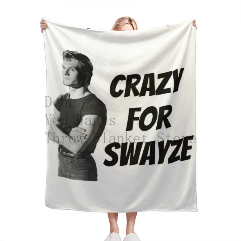 Crazy for Swayze Soft Velvet Blanket Lightweight Bed Blanket Home Decor Fleece Blanket
Crazy for Swayze Soft Velvet Blanket Lightweight Bed Blanket Home Decor Fleece Blanket