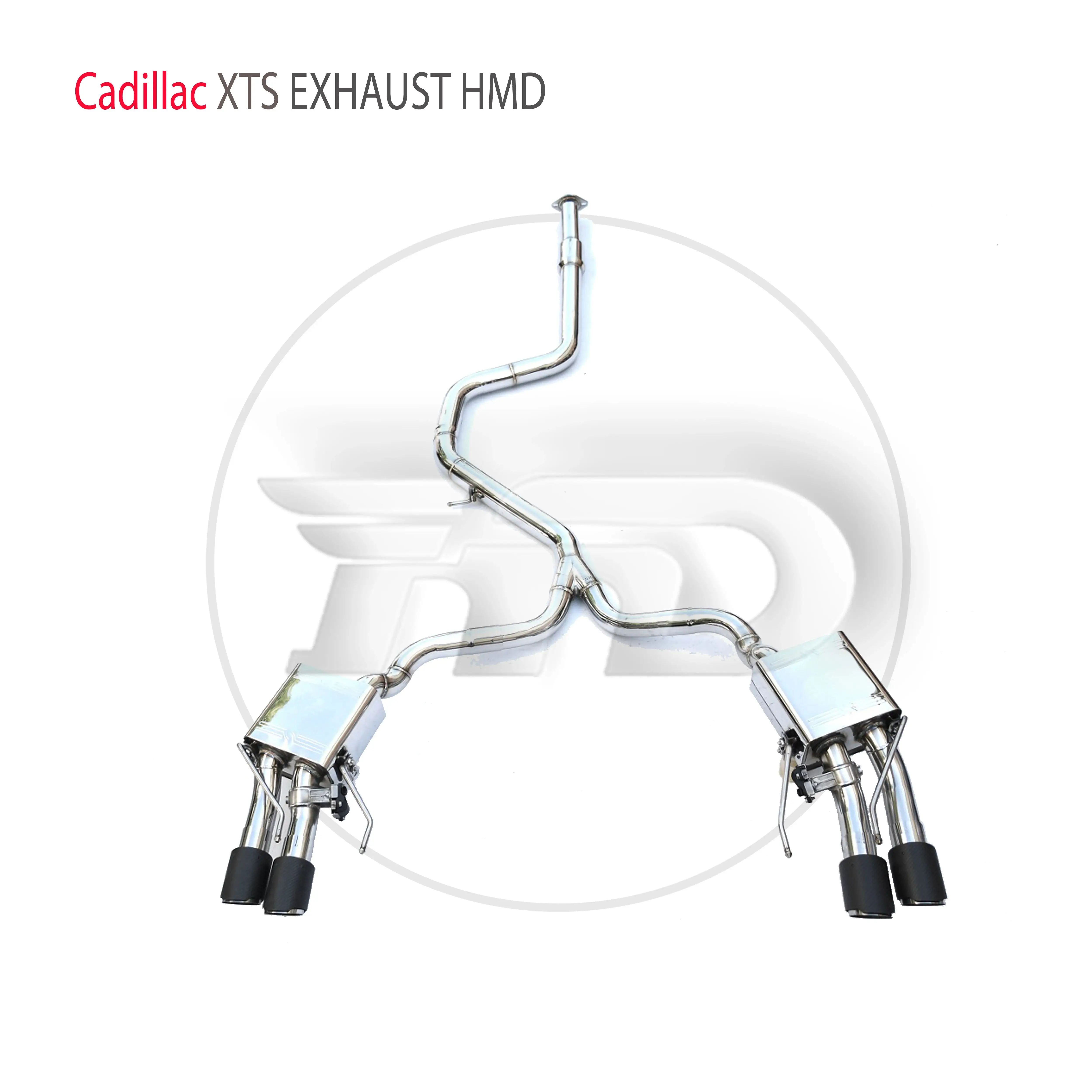 

HMD Stainless Steel Exhaust System Catback is Suitable for Cadillac XTS Performance Car Valve Muffler