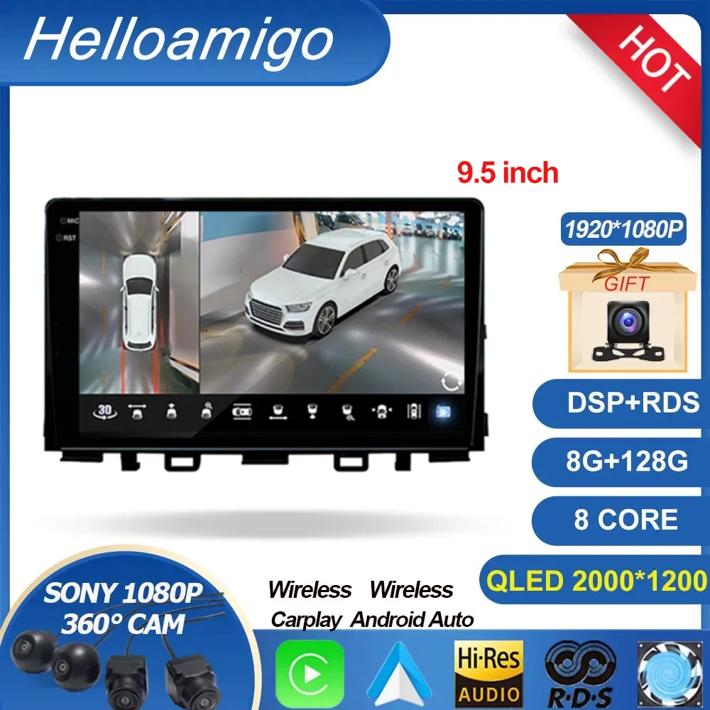 Автомагнитола 2000*1200P для Kia RIO YB KX Cross Stonic 2016-2020, Android 13, мультимедийный видеоплеер для Carplay, QLED, автостерео
Автомагнитола 2000*1200P для Kia RIO YB KX Cross Stonic 2016-2020, Android 13, мультимедийный видеоплеер для Carplay, QLED, автостерео