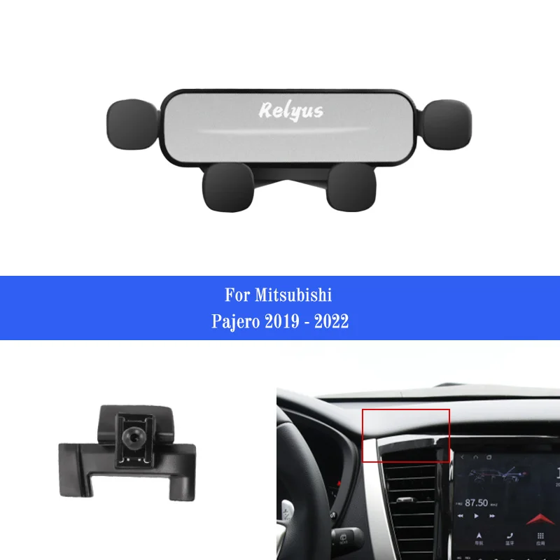 Car Mobile Phone Holder for Mitsubishi Pajero 2019-2022 Smartphone Air Vent Mounts Holder Gps Stand Bracket Auto Accessories
Car Mobile Phone Holder for Mitsubishi Pajero 2019-2022 Smartphone Air Vent Mounts Holder Gps Stand Bracket Auto Accessories