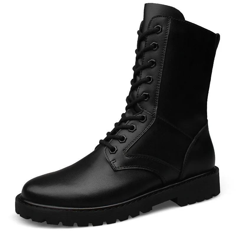 Men Shoes Military Tactical Boots Men Outdoor Leather Winter Fur Warm Man Boots Army Hunting Boots for Men Casual Big Size 5152
Men Shoes Military Tactical Boots Men Outdoor Leather Winter Fur Warm Man Boots Army Hunting Boots for Men Casual Big Size 5152