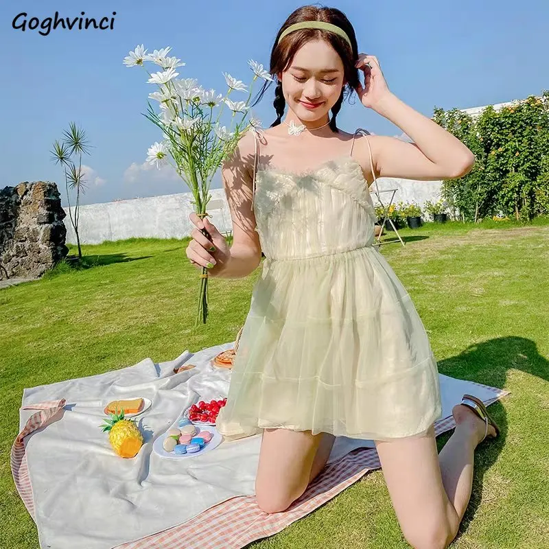 Mini Dresses Women Ball Gown Sweet Gentle Mori Girl Style Summer Fashion Princess Backless All-match Tender Aesthetic Ulzzang
Mini Dresses Women Ball Gown Sweet Gentle Mori Girl Style Summer Fashion Princess Backless All-match Tender Aesthetic Ulzzang