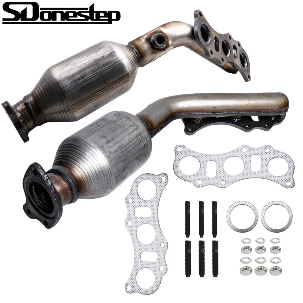 Left & Right Catalytic Converter w/Gasket Set For 2003-2011 Toyota FJ Cruiser 4Runner Tacoma 4.0L EPA Approved
Left & Right Catalytic Converter w/Gasket Set For 2003-2011 Toyota FJ Cruiser 4Runner Tacoma 4.0L EPA Approved