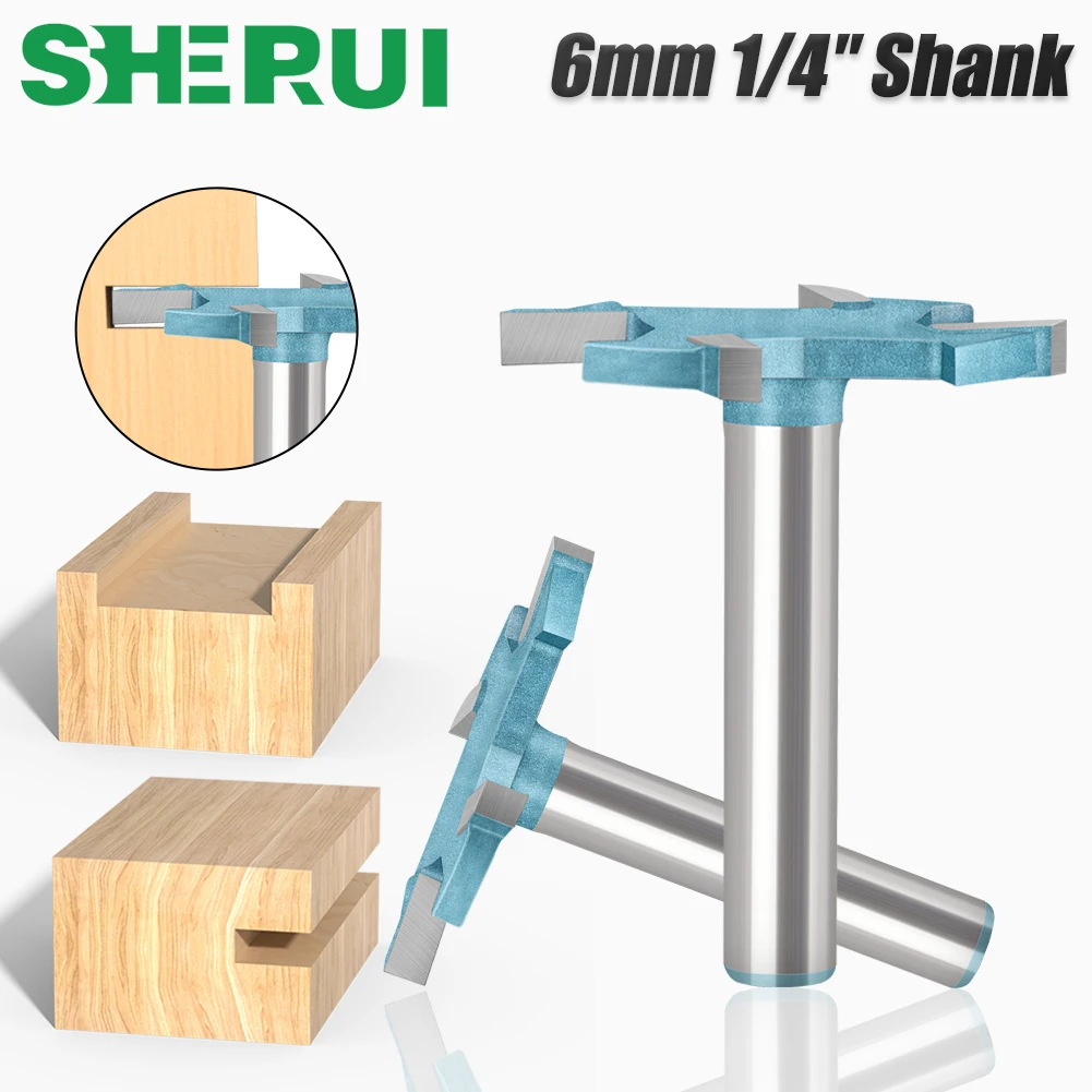 6mm 6.35mm Shank Router Bit Milling Cutter Milling Cutter For Wood Metal Carbide Router Bits Woodworking Tools 6mm Cutter Dia
6mm 6.35mm Shank Router Bit Milling Cutter Milling Cutter For Wood Metal Carbide Router Bits Woodworking Tools 6mm Cutter Dia