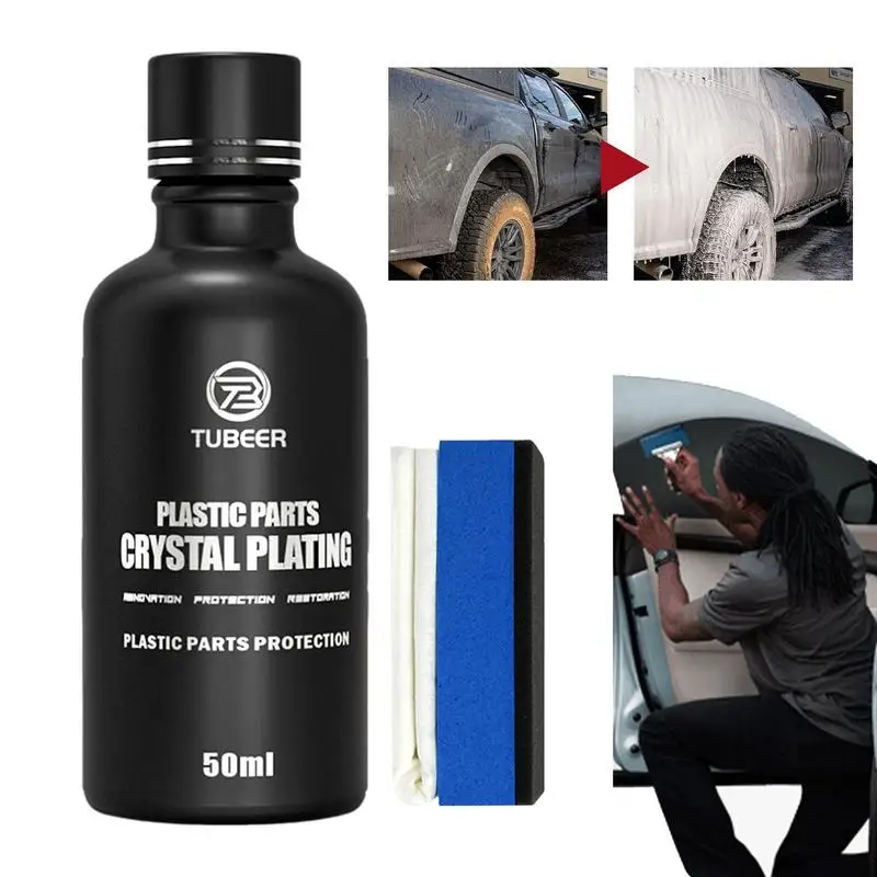 Coating Agent For Car Long Lasting 50ml Car Renewal Agent Multifunctional Powerful Coating Supplies Effective For Wheel Bumper 
Coating Agent For Car Long Lasting 50ml Car Renewal Agent Multifunctional Powerful Coating Supplies Effective For Wheel Bumper