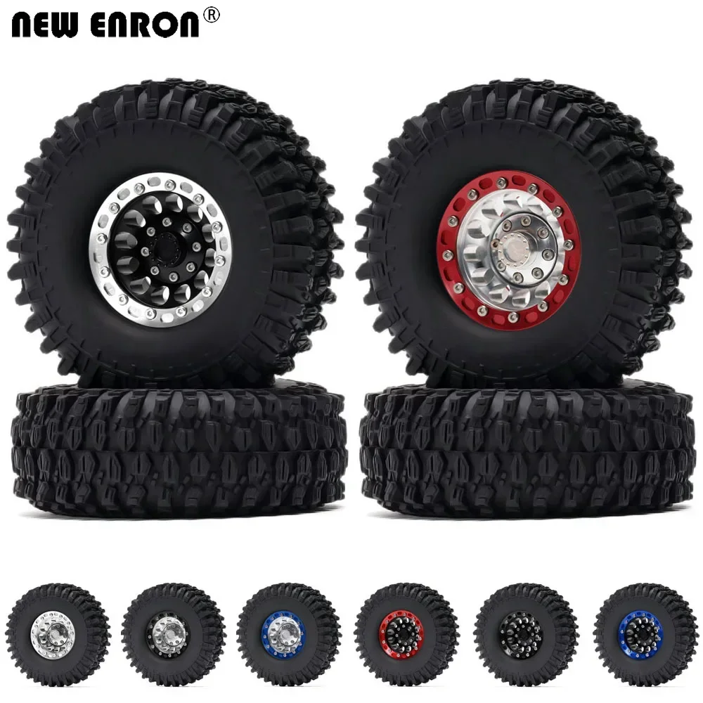 NEW ENRON 4P Metal 1.9" Beadlock Wheel Rim & 108mm Tire for 1:10 RC Crawler AXIAL D90 SCX10 Traxxas TRX4 TF2 Tamiya CC01 YIKONG
NEW ENRON 4P Metal 1.9" Beadlock Wheel Rim & 108mm Tire for 1:10 RC Crawler AXIAL D90 SCX10 Traxxas TRX4 TF2 Tamiya CC01 YIKONG