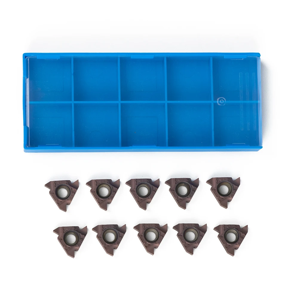 10pcs/Set 16IR AG60 Inserts Lathe CNC Carbide Thread Cutting Turning Metalwork 16IR AG60 VP15TF Carbide Inserts
10pcs/Set 16IR AG60 Inserts Lathe CNC Carbide Thread Cutting Turning Metalwork 16IR AG60 VP15TF Carbide Inserts